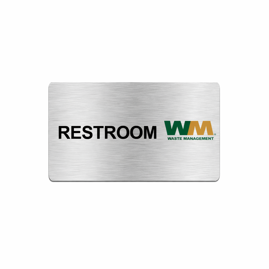 Stainless Steel Door Signs - Custom Patch