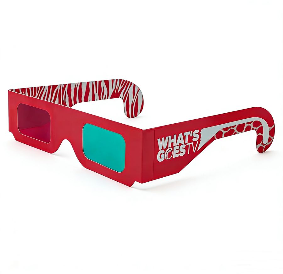 Blu Ray 3D Glasses - Custom Patch
