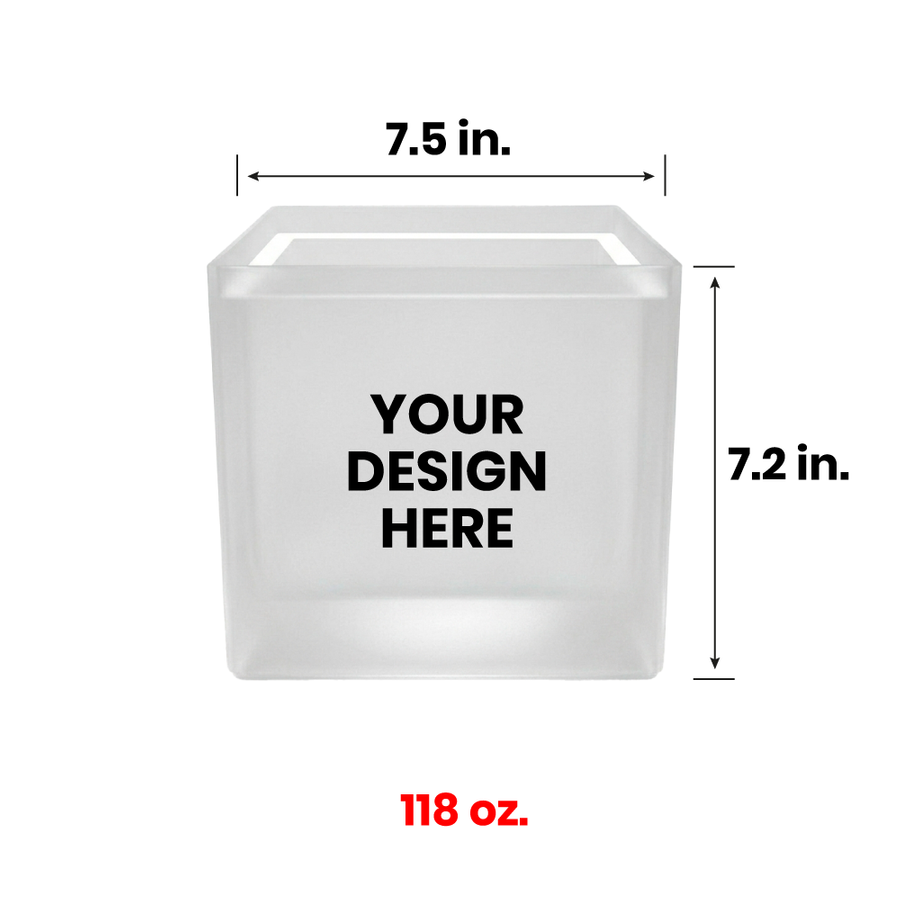 LED Frosted Drink Cubes - Custom Patch