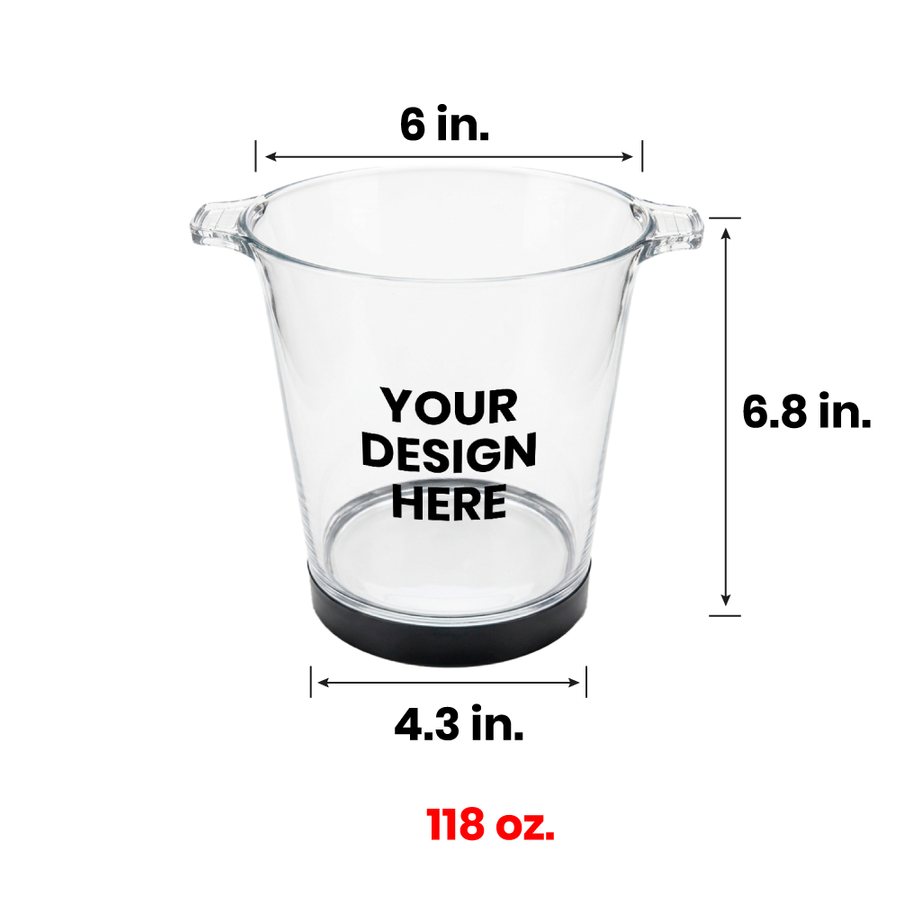 Multi-Color Light-Up Drink Buckets - Custom Patch
