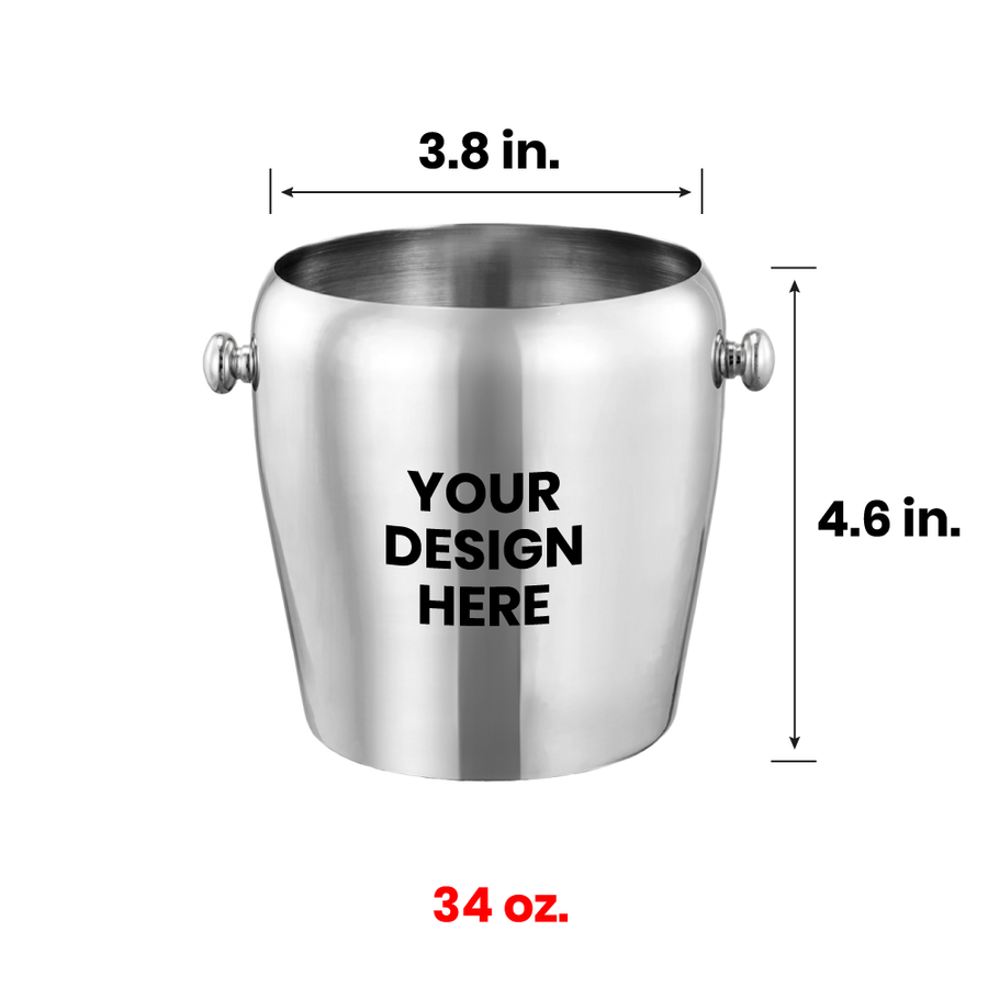 Stainless Steel Champagne Barrels - Custom Patch