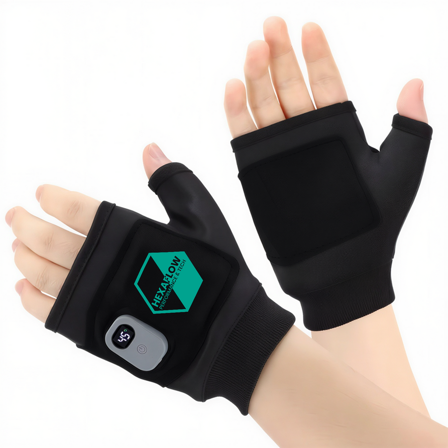 Daily Warmth Electric Heated Gloves - Custom Patch