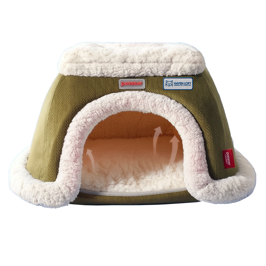 Cozy Cave Thermal Pet Nests - Custom Patch