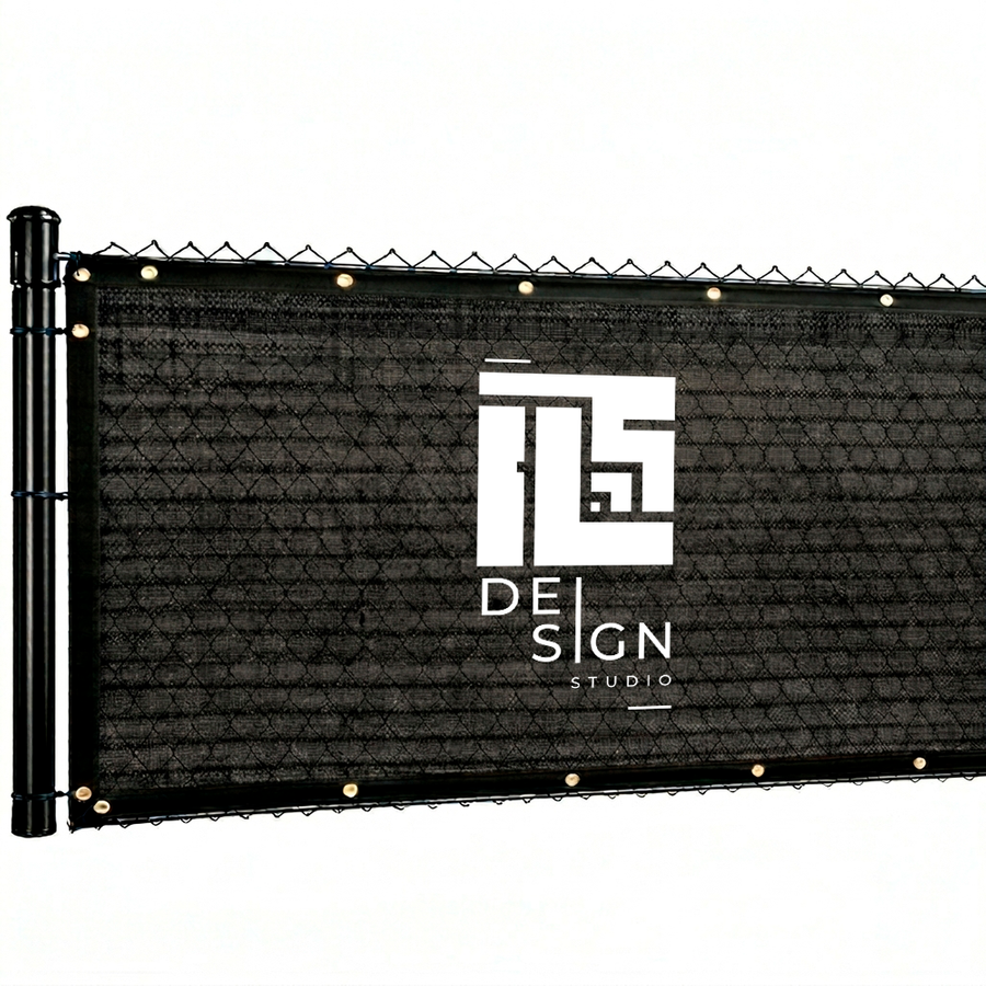 Custom 85% Blockage Fence Screen - Custom Patch