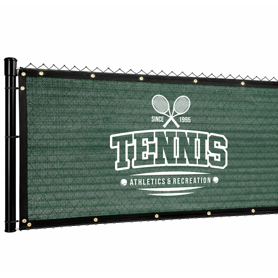 Custom 90% Blockage Fence Screen - Custom Patch
