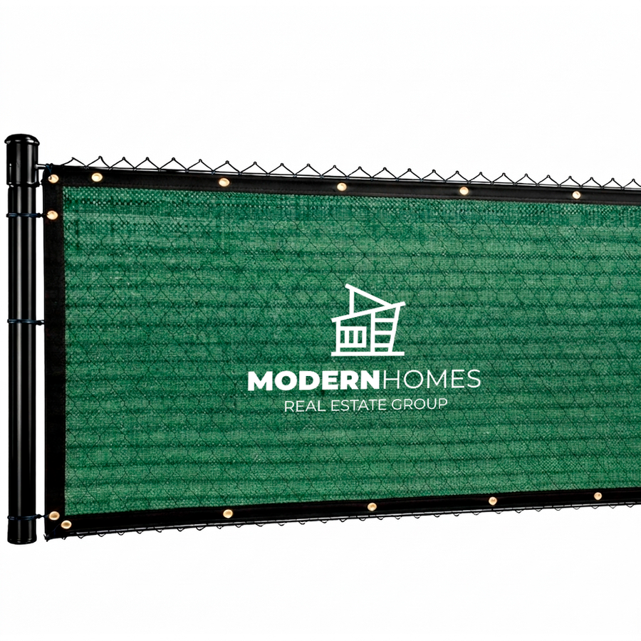 Custom 85% Blockage Fence Screen - Custom Patch