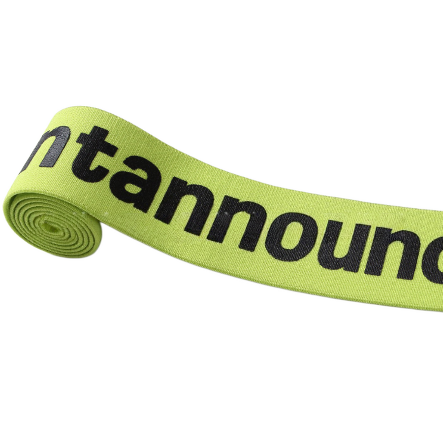 Silkscreen Printed Elastic Bands - Custom Patch