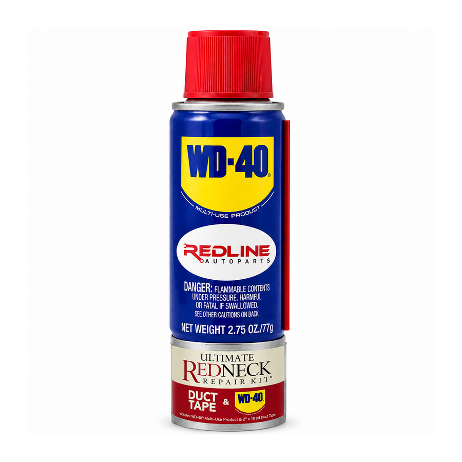 Ultimate Redneck Repair Kits, WD-40 2.75 oz Handy Cans and 6 yards of Duct Tapes - Custom Patch