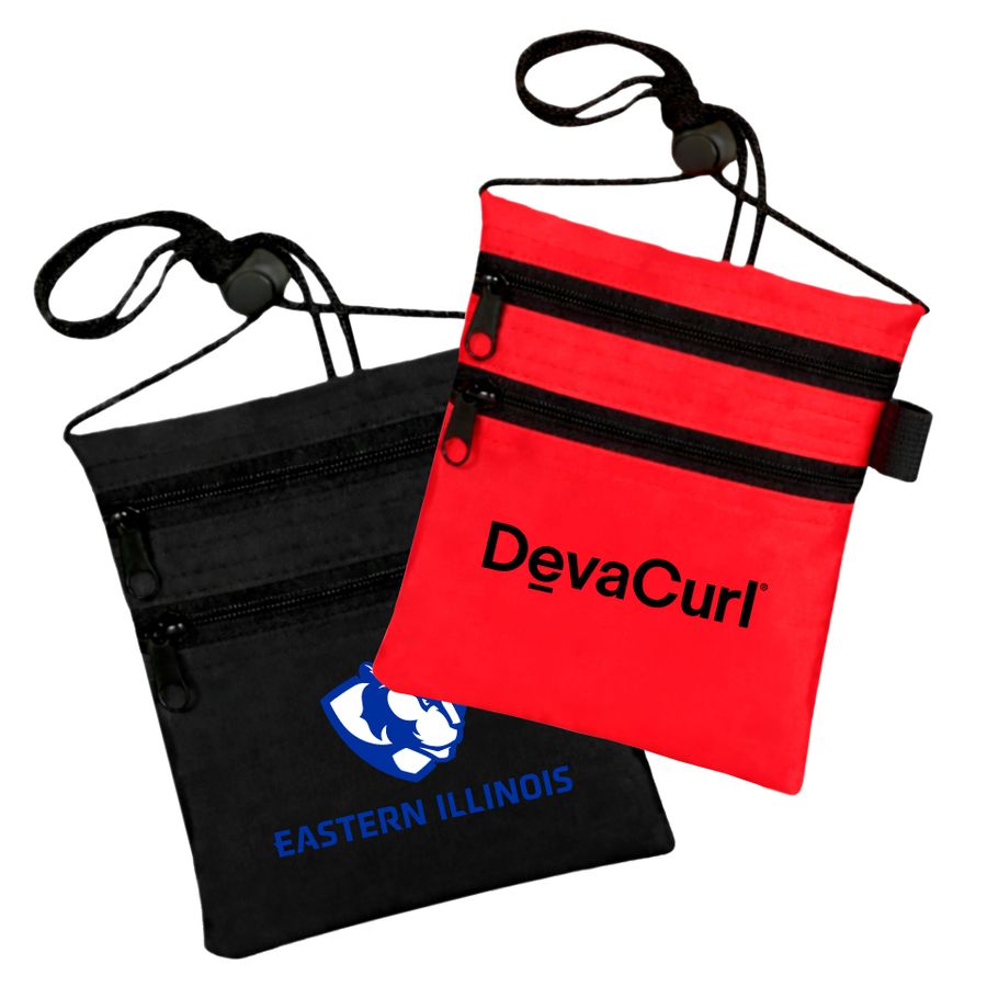 DualZip Neck Wallets - Custom Patch