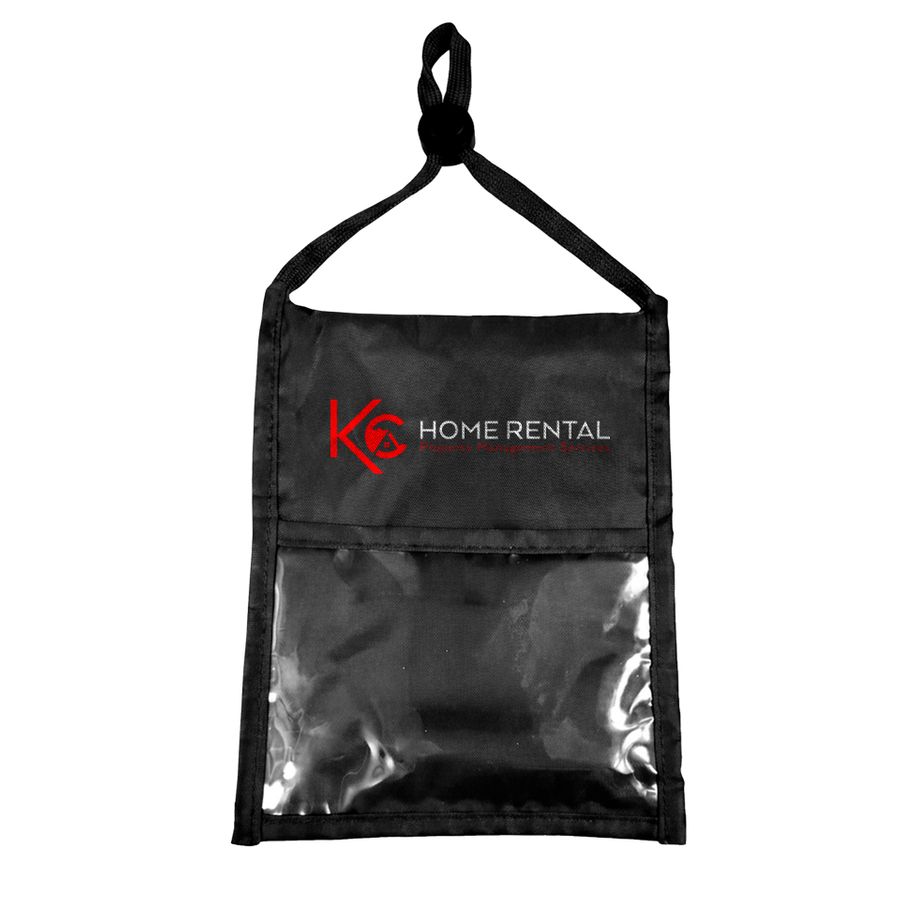 Phone Pocket Neck Wallets - Custom Patch