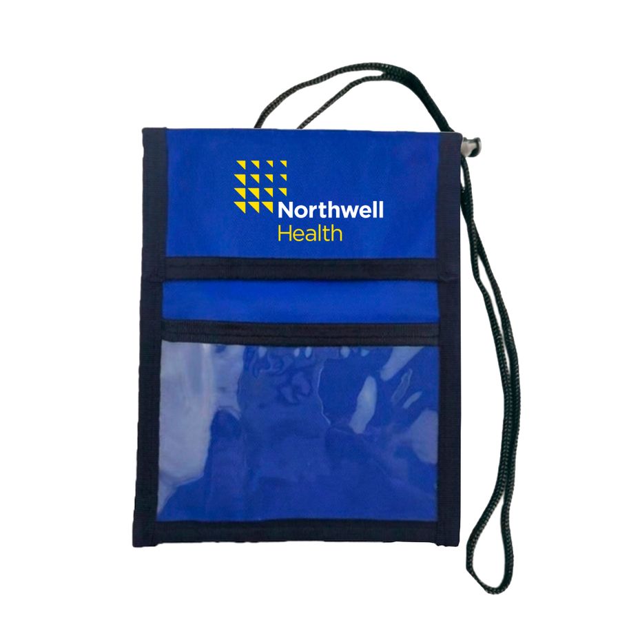 Foldover Neck Wallets - Custom Patch