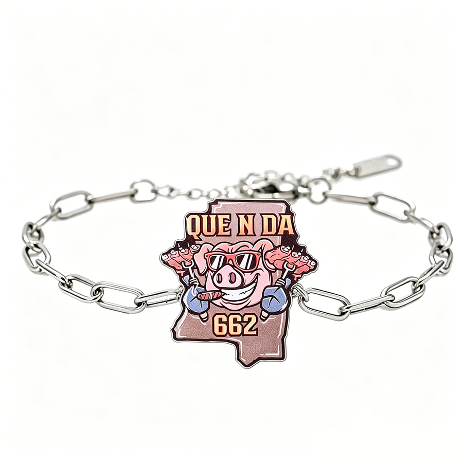 Offset Printing Charm Bracelets - Custom Patch