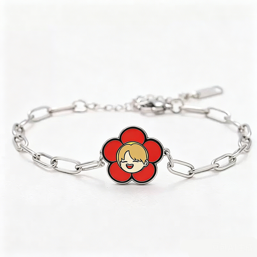 Hard Enamel Charm Bracelets - Custom Patch