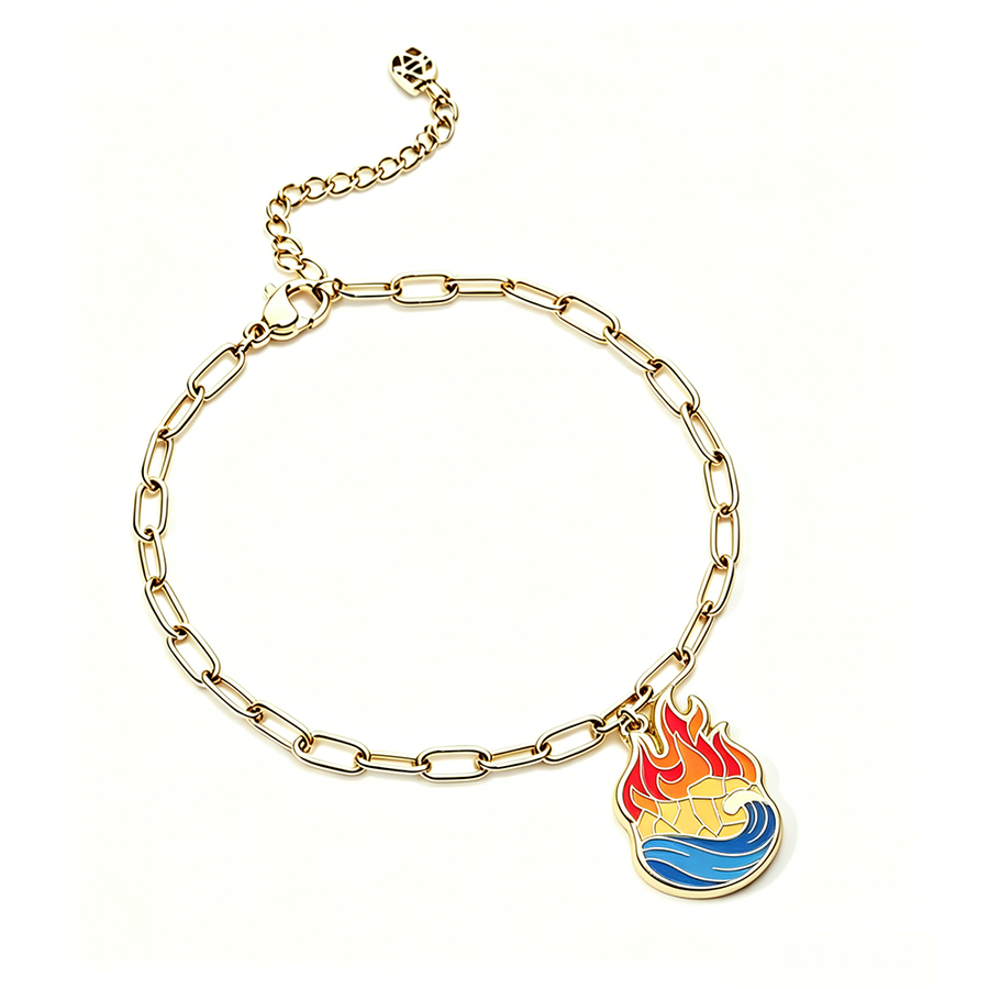 Hard Enamel Charm Bracelets - Custom Patch