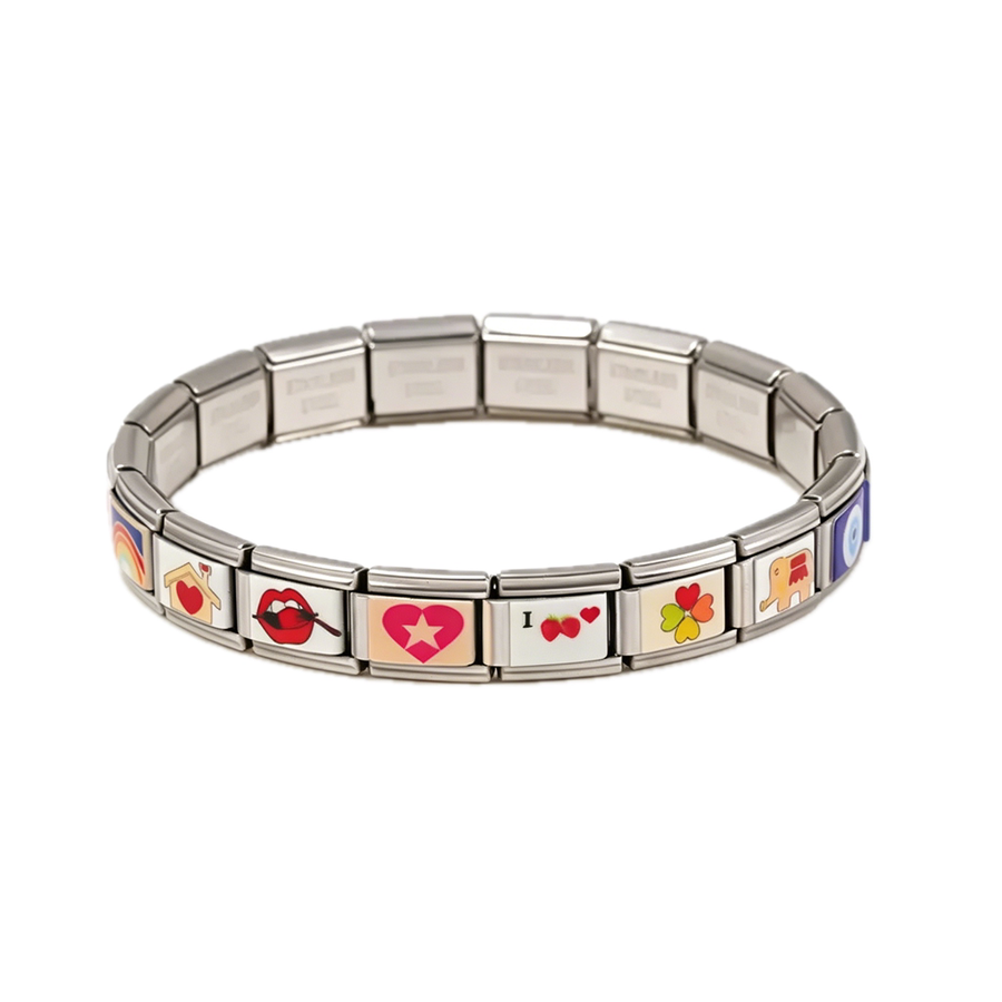 Italian Charm Bracelets - Custom Patch