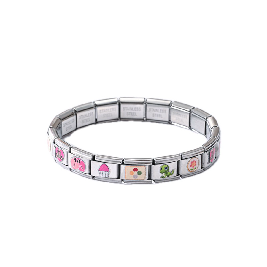 Italian Charm Bracelets - Custom Patch