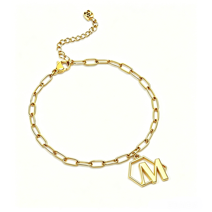 Die Struck Charm Bracelets - Custom Patch