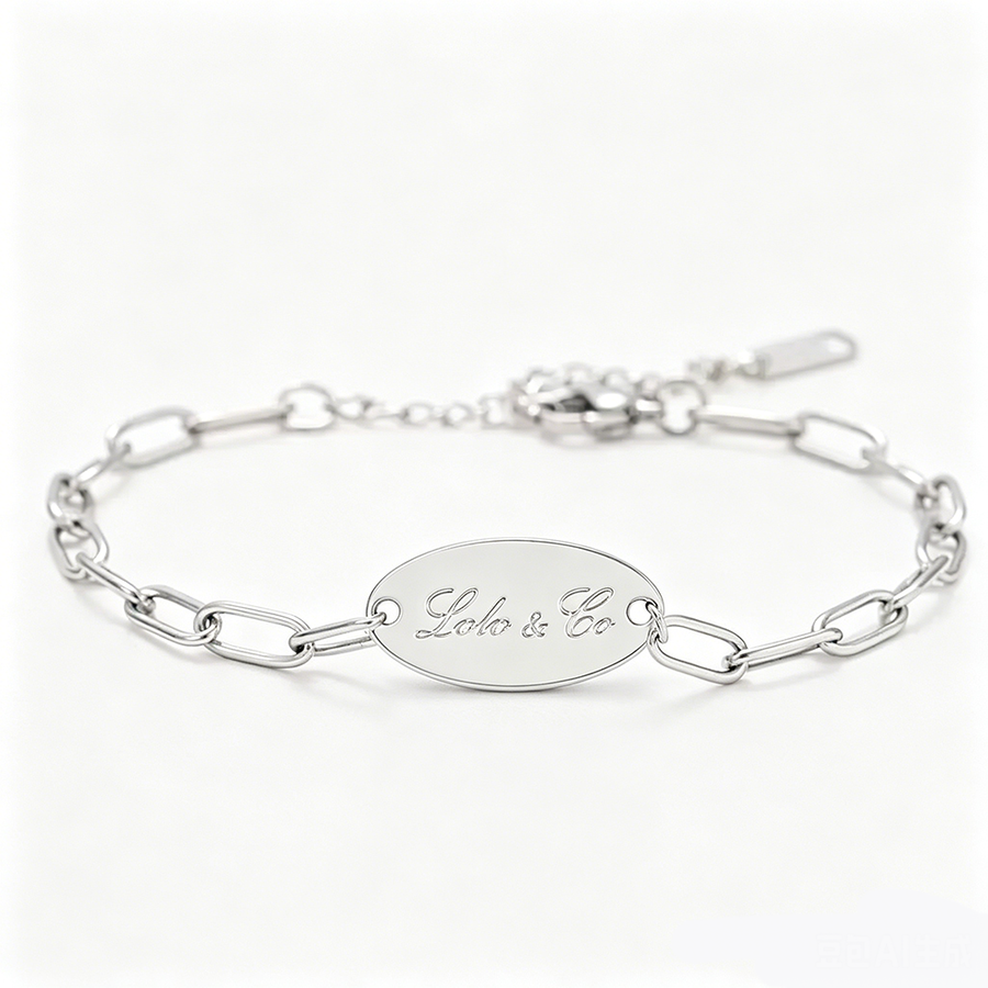 Die Struck Charm Bracelets - Custom Patch