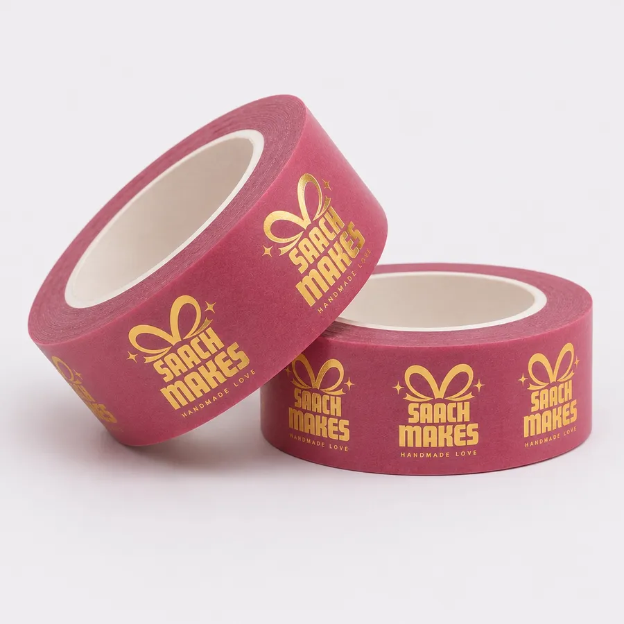 Foil Stamped Washi Tapes - Custom Patch