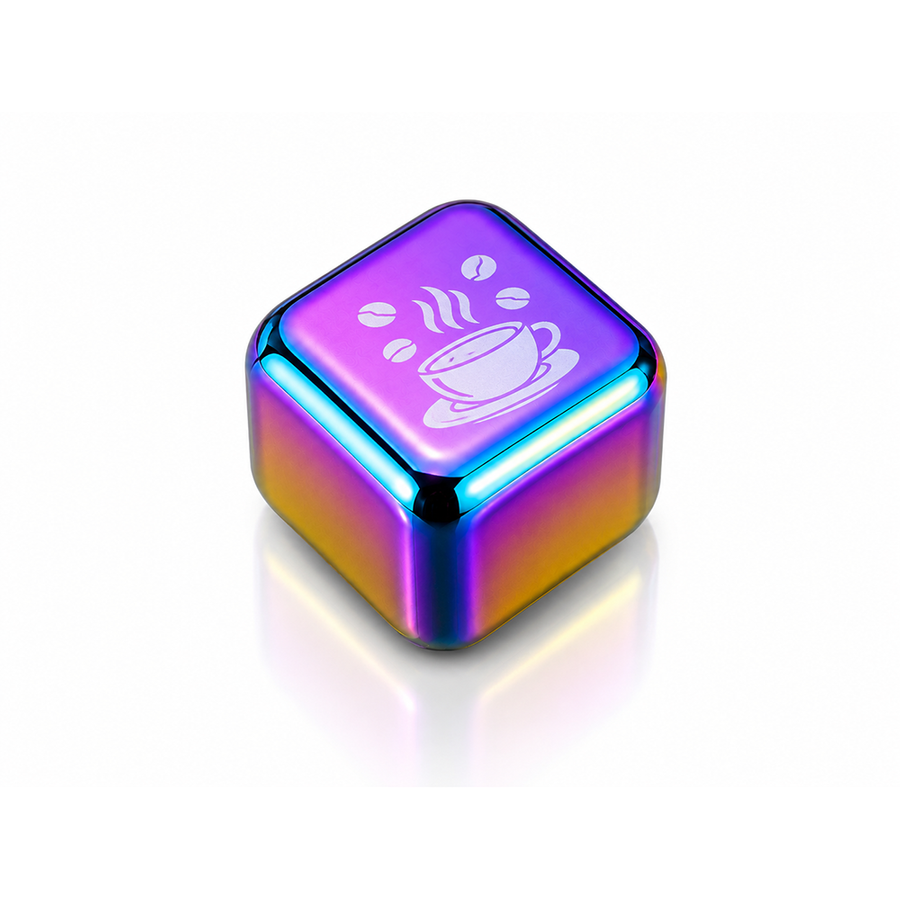 Rainbow Stainless Steel Ice Cubes - Custom Patch