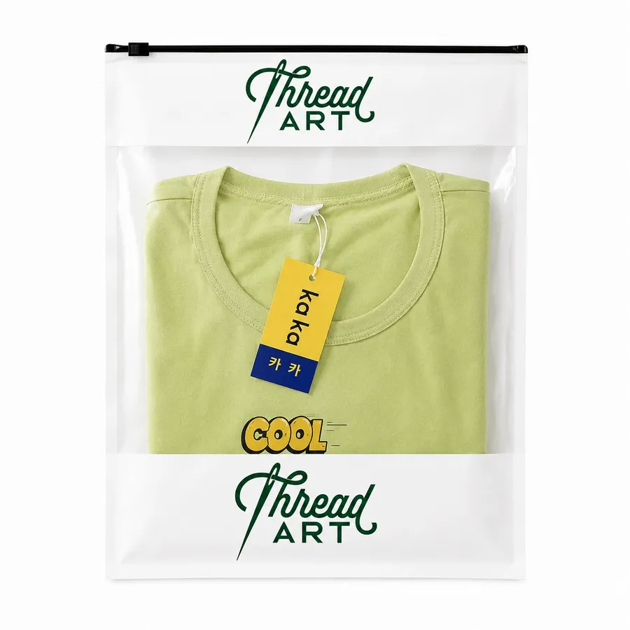 Kraft Paper Zipper Bags - Custom Patch