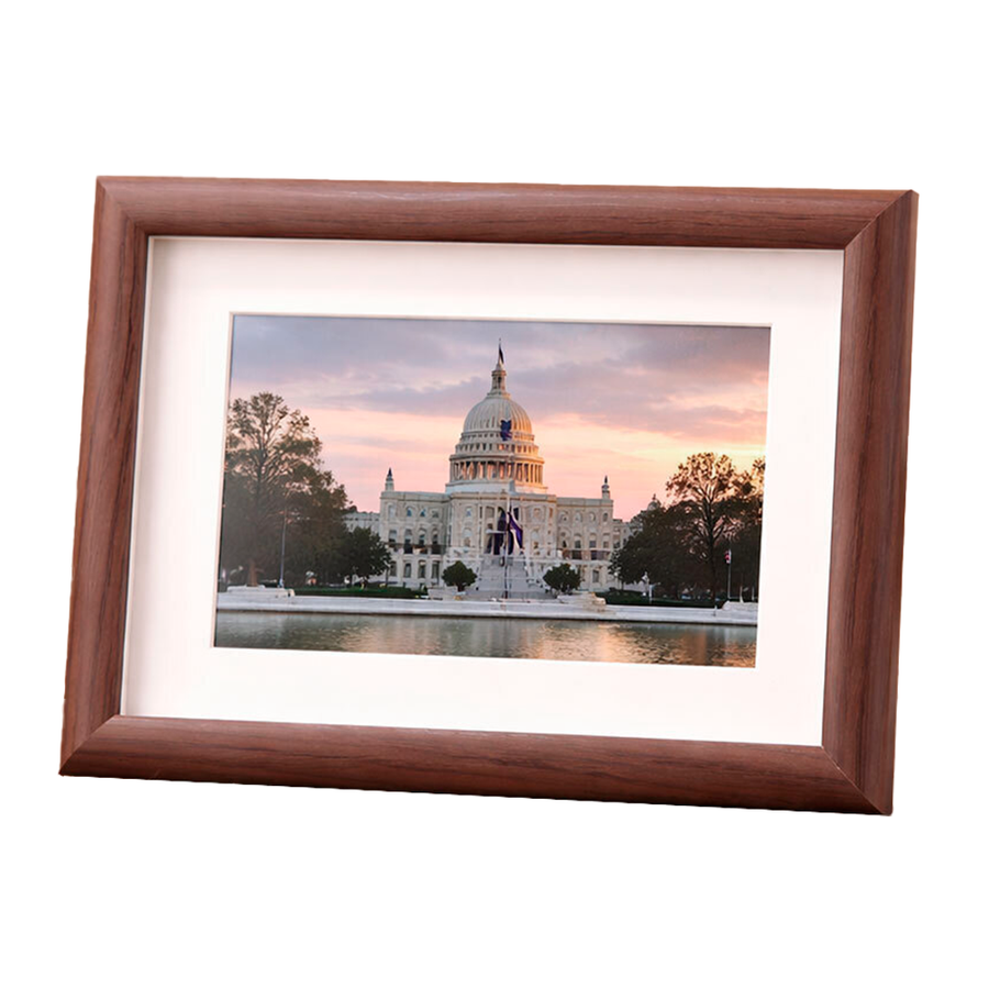 Wooden Desktop Photo Frames - Custom Patch
