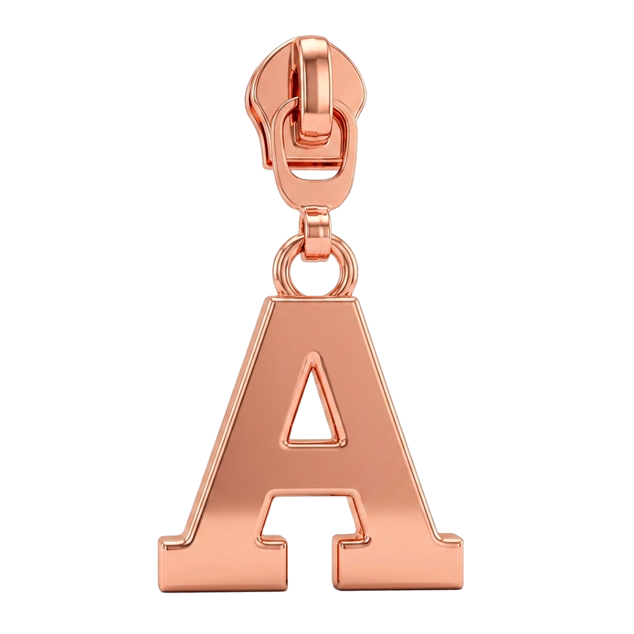 Die Struck Metal Zipper Pullers - Custom Patch