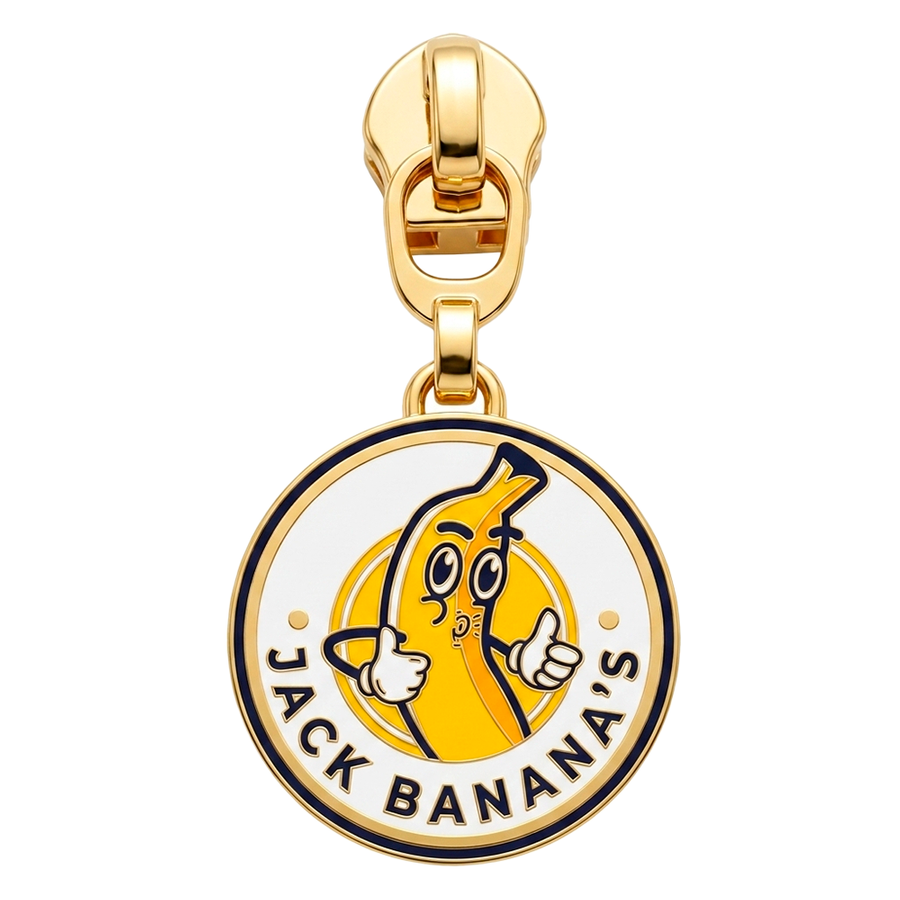 Hard Enamel Metal Zipper Pullers - Custom Patch