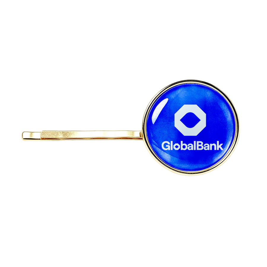 Epoxy Dome Metal Hair Clips - Custom Patch