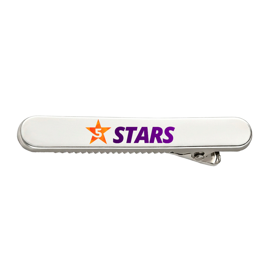Printed Metal Hair Clips - Custom Patch