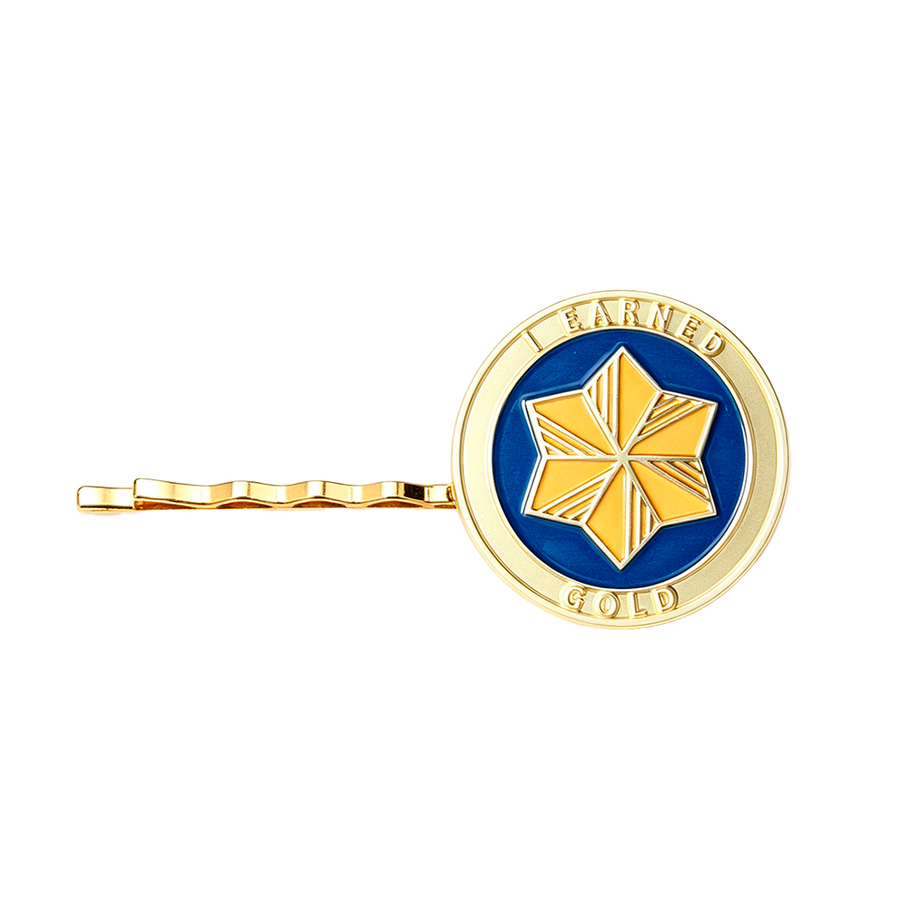 Soft Enamel Metal Hair Clips - Custom Patch