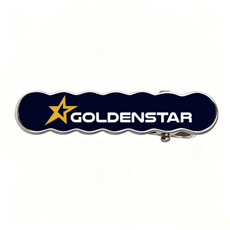 Printed Metal Hair Clips - Custom Patch