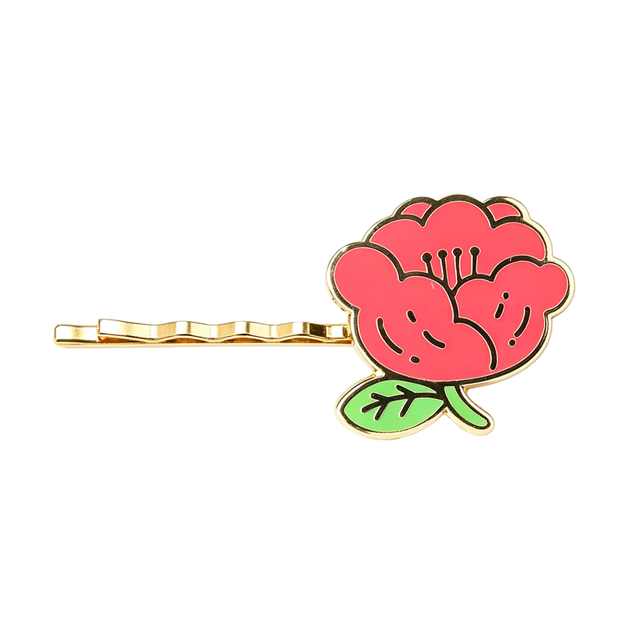 Hard Enamel Metal Hair Clips - Custom Patch