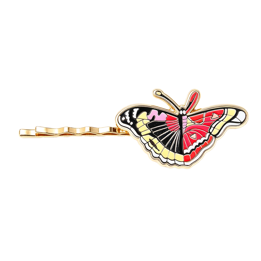 Hard Enamel Metal Hair Clips - Custom Patch