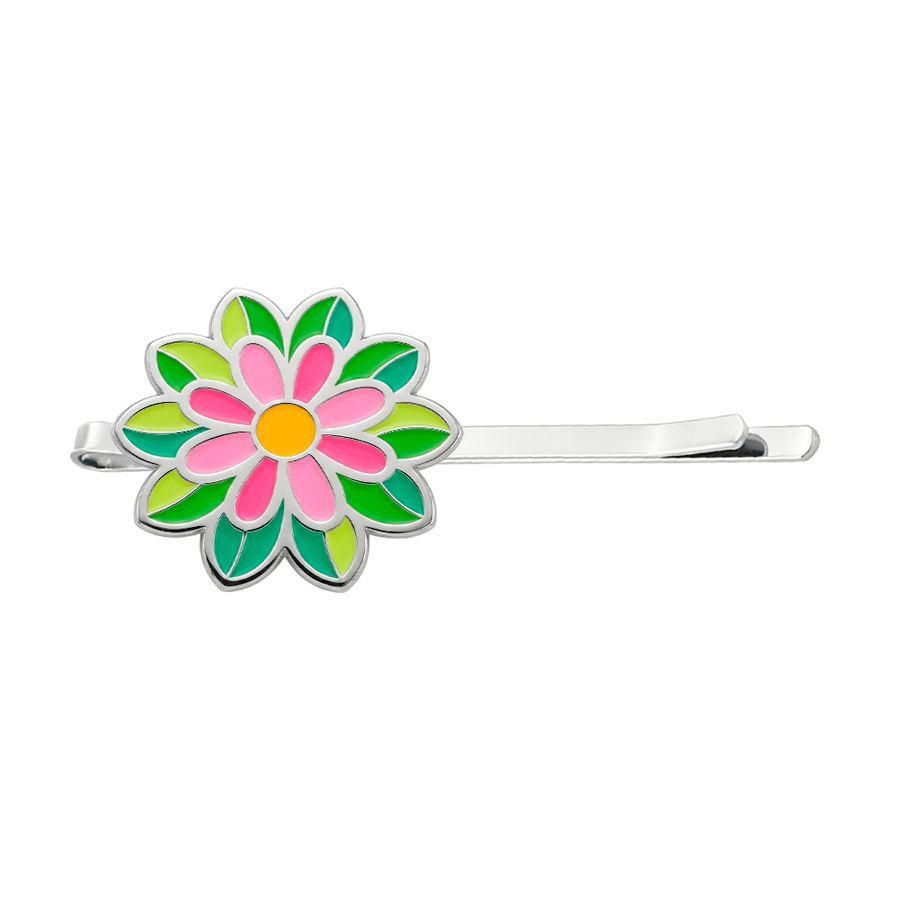 Soft Enamel Metal Hair Clips - Custom Patch