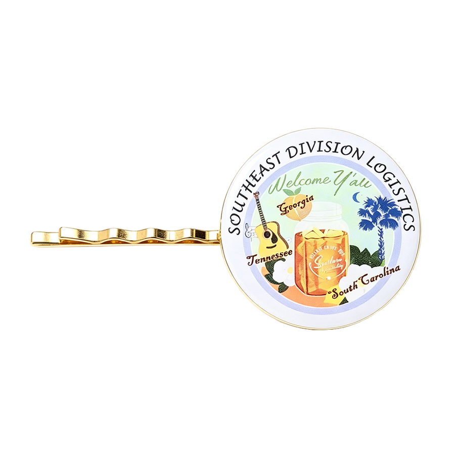 Offset Printing Metal Hair Clips - Custom Patch