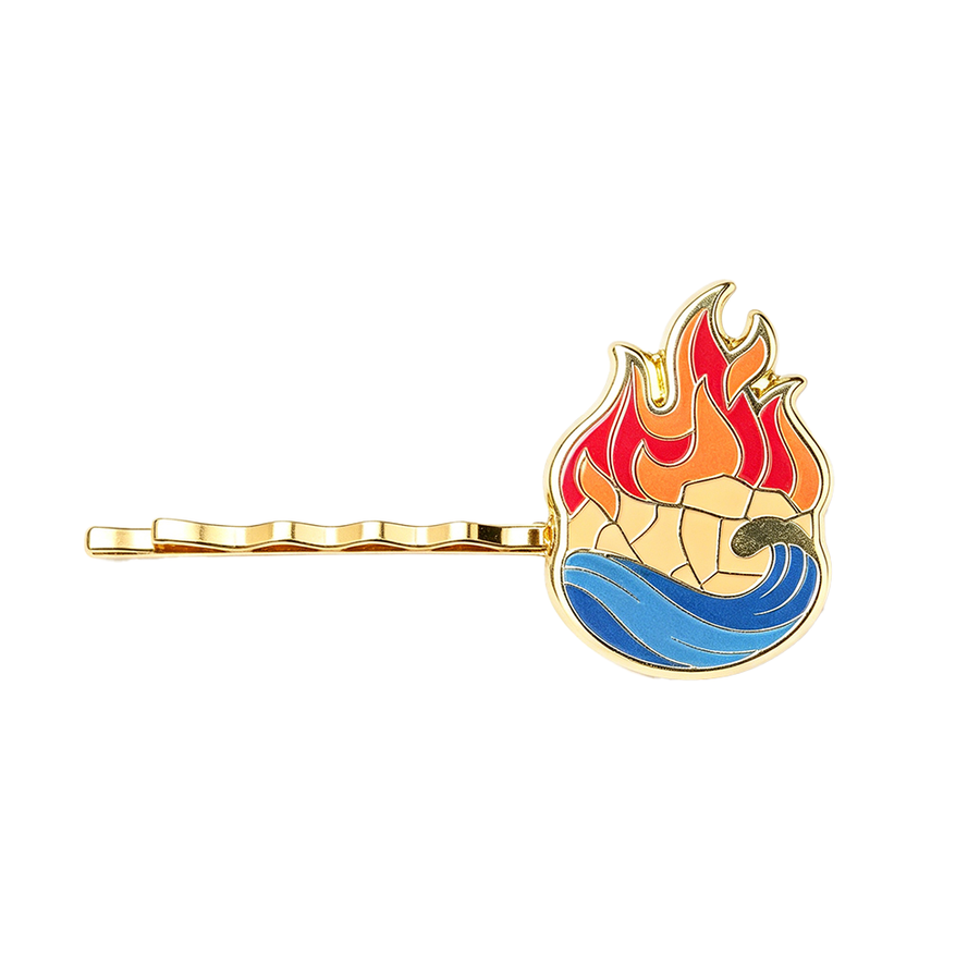 Hard Enamel Metal Hair Clips - Custom Patch