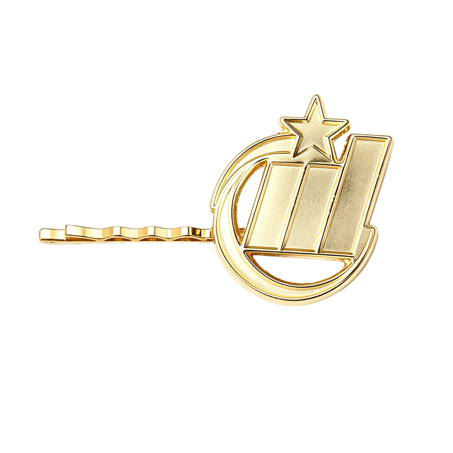 Die Struck Metal Hair Clips - Custom Patch