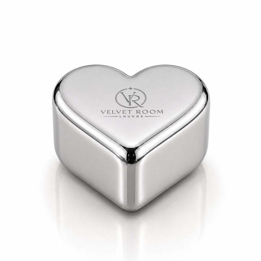 Heart-Shaped Stainless Steel Ice Cubes - Custom Patch