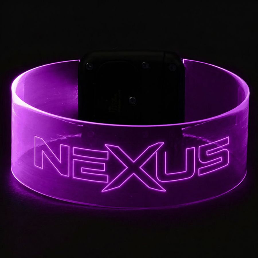 Light Up Magnetic Wristbands - Custom Patch
