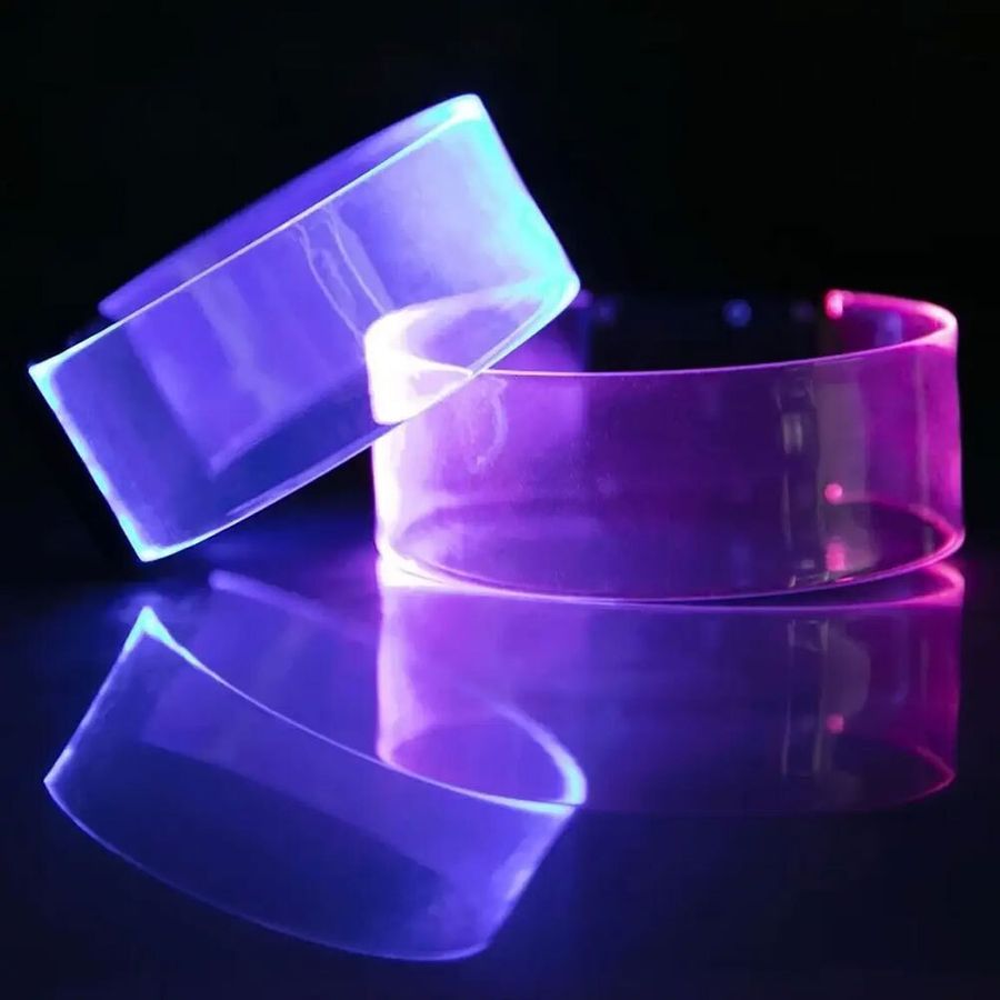 Light Up Magnetic Wristbands - Custom Patch