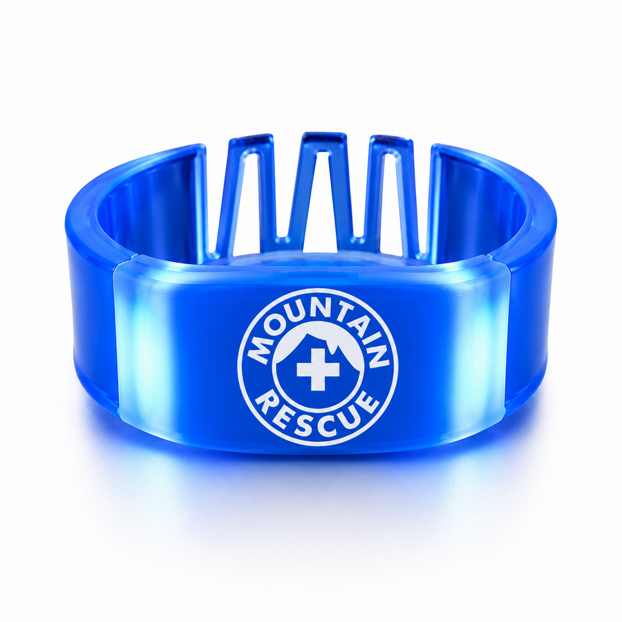 Glow Bangle Wristbands - Custom Patch