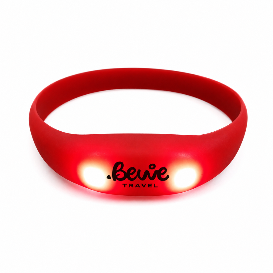 Light Up Silicone Wristbands - Custom Patch