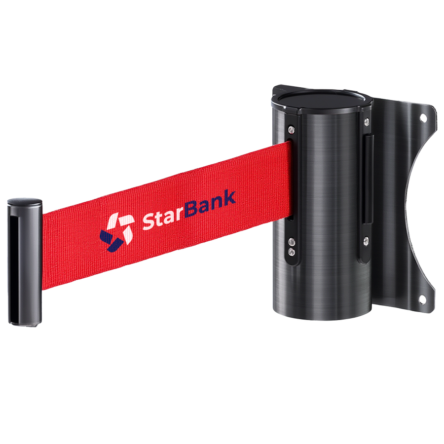 Wall Mount Retractable Belts - Custom Patch