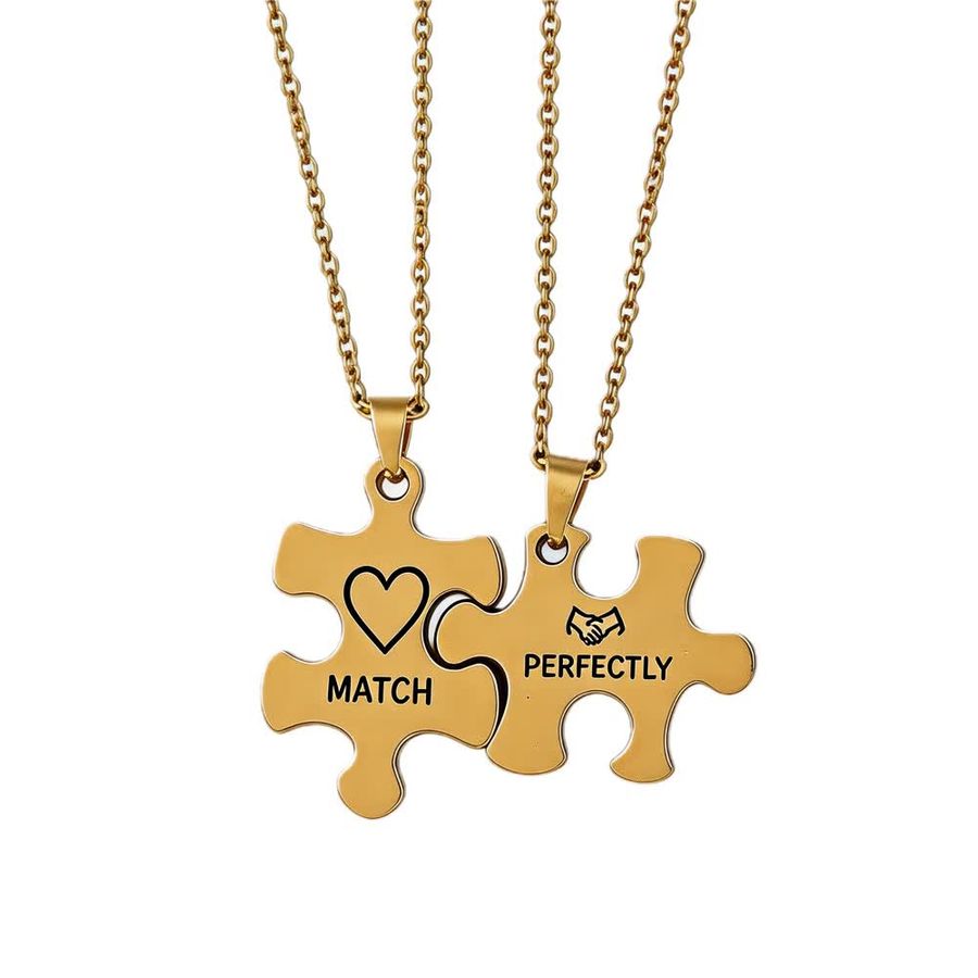 Couple Necklaces - Custom Patch