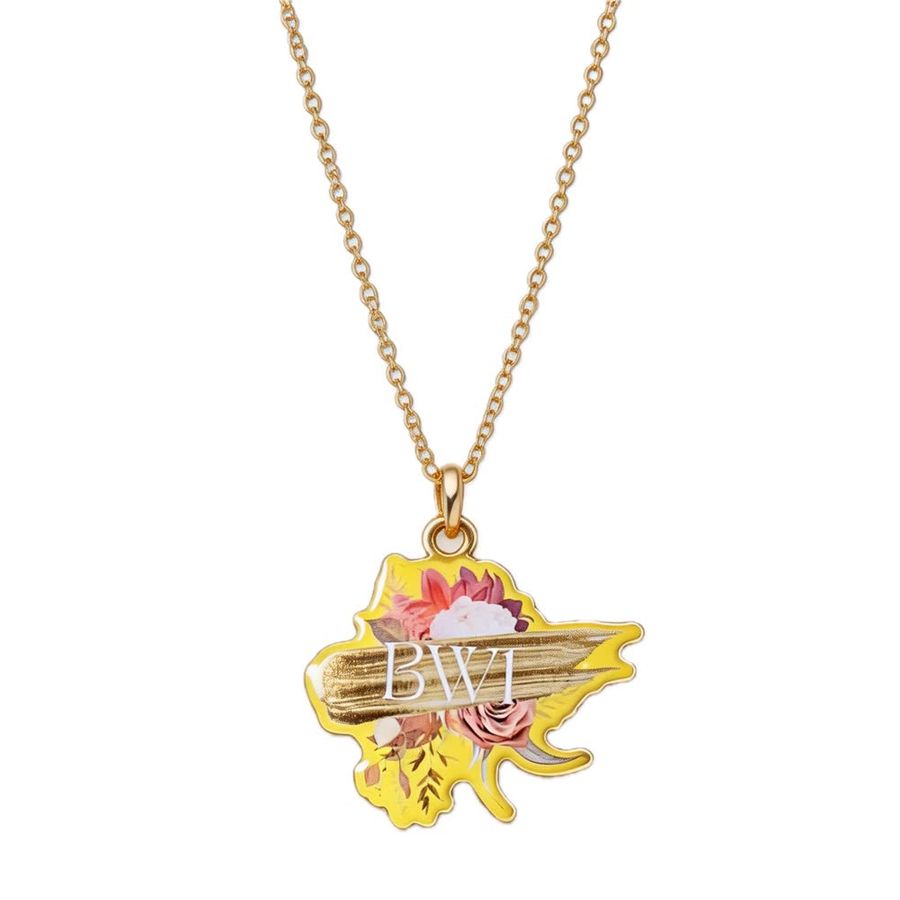 Offset Printing Charm Necklaces - Custom Patch
