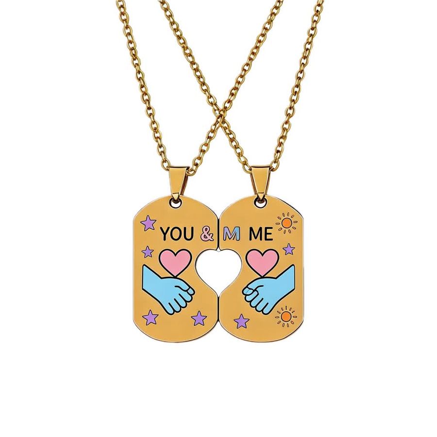 Couple Necklaces - Custom Patch