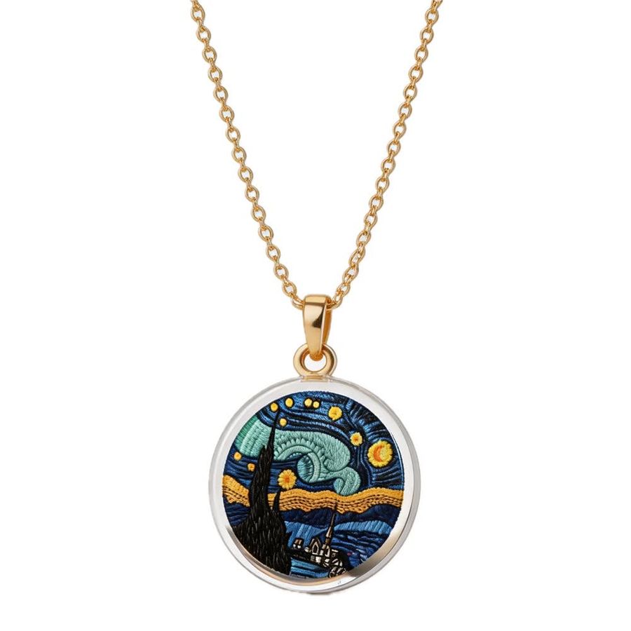 Acrylic Charm Necklaces - Custom Patch