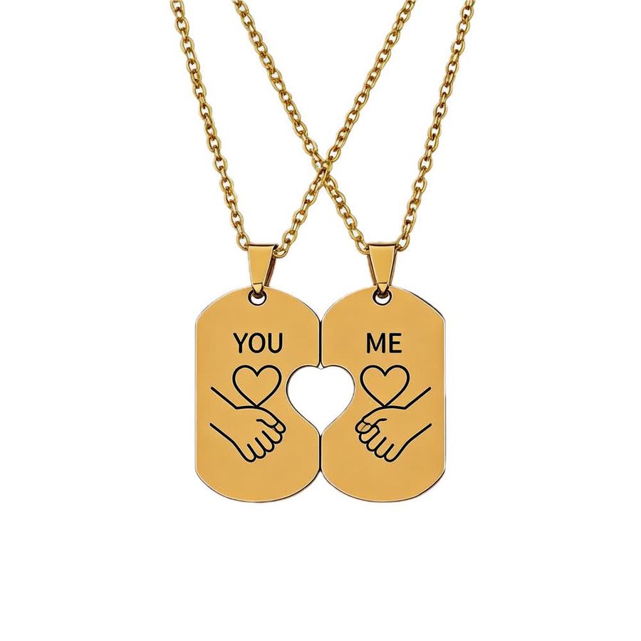 Couple Necklaces - Custom Patch