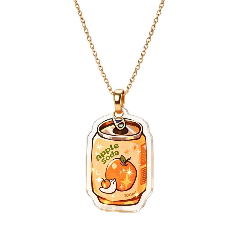 Acrylic Charm Necklaces - Custom Patch